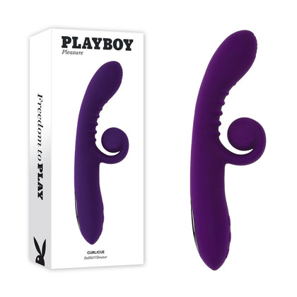 Playboy CURLICUE: Sensory Symphony Vibrator - Adult Naughty Store