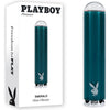 Playboy Pleasure EMERALD USB Rechargeable Glass Tipped Bullet - Adult Naughty Store