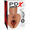 PDX Plus Pick Your Pleasure Stroker XL - Brown - Adult Naughty Store