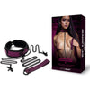 WhipSmart Dragon's Lair Collar, Leash & Nipple Clips Set - Adult Naughty Store