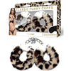 WhipSmart Classic Furry Cuffs - Leopard - Adult Naughty Store