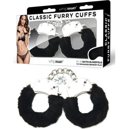 WhipSmart Midnight Romance Furry Cuffs - Adult Naughty Store