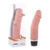 Introducing the SensaSilk™ Silicone Classic Wide Vibe - Model SV-5000 - Unisex Pleasure - Flesh - Adult Naughty Store