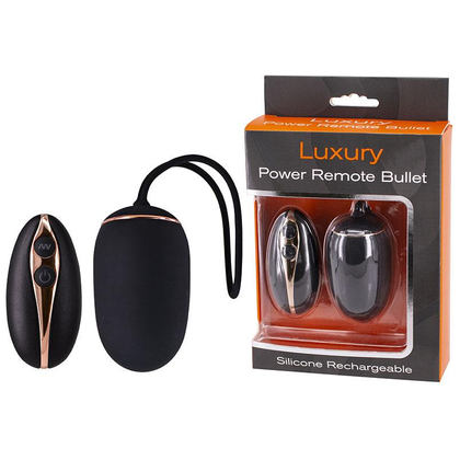 Luxury Power Remote Bullet Silicone Rechargeable - The Ultimate Pleasure Companion for Intense Stimulation and Control - Adult Naughty Store