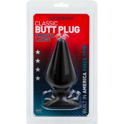 Introducing the Sensual Pleasures Butt Plug - Model 6XL - For Him and Her - Ultimate Anal Bliss - Black