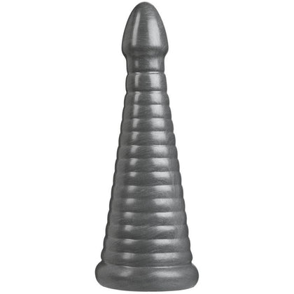 American Bombshell Rockeye 11in Gun Metal Anal Dildo for Intense Pleasure - Adult Naughty Store