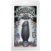 American Bombshell Fat Man Anal Plug Gun Metal - The Ultimate Pleasure Arsenal - Adult Naughty Store