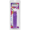 Doc Johnson Crystal Jellies Classic 8-Inch Purple Pleasure Dong - The Ultimate Pleasure Experience for All Genders, Unleash Your Desires in Style