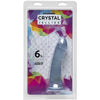 Doc Johnson Crystal Jellies 6.5 Inch Slim Dong - Model SD65C - Unisex Realistic Dildo for Intense Pleasure - Clear