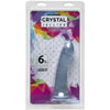 Doc Johnson Crystal Jellies 6.5 Inch Slim Dong - Model SD65C - Unisex Realistic Dildo for Intense Pleasure - Clear - Adult Naughty Store