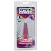 Doc Johnson Crystal Jellies Small Butt Plug - Model 4C: Unleash Pleasure with the Sensual Passion Pink Butt Plug for All Genders - Adult Naughty Store