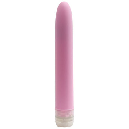 Introducing the PleasureMax Velvet Touch Vibe Pink: The Ultimate Sensual Pleasure Amplifier - Model 7VT-10P for Women - Enhanced Power and Unforgettable Bliss - Intense Clitoral Stimulation - Ravishing Pink