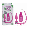 Introducing the Sensual Pleasure Delight - Booty Call Booty Double Dare™ Probe and Stimulator, Model BCD-001, for Ultimate Couples' Play - Pink