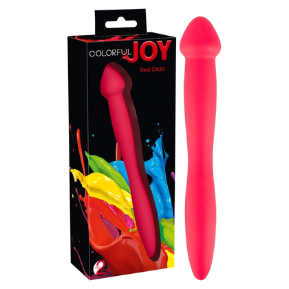 Colorful Joy Red Dildo - The Ultimate Pleasure Experience for All Genders, Model X1