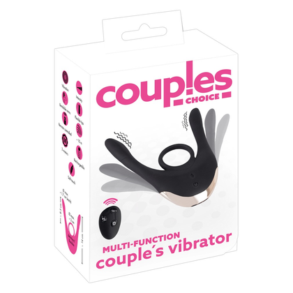 Introducing the SensaPleasure Couples Choice Multi-Function Couple's Vibrator - Model CC-5000: The Ultimate Pleasure Experience for Couples! - Adult Naughty Store