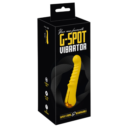 Your New Favorite G-Spot Vibrator - Model X1 - Intense Vaginal and Anal Stimulation - Yellow