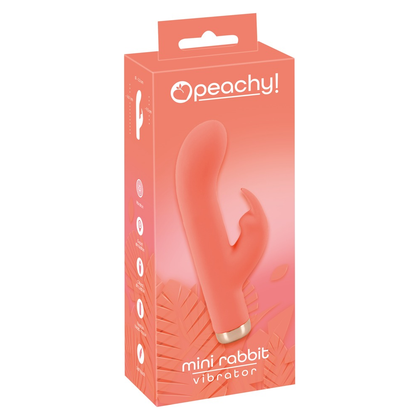 Introducing the SensaRabbit Mini Vibrator - A Petite Pleasure Powerhouse for Intense Stimulation in Peachy Pink - Adult Naughty Store