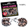 Leopard Love Cuffs - Premium Bondage Restraints for Couples - Model LCL-2022 - Unisex - Intense Pleasure - Leopard Print - Adult Naughty Store