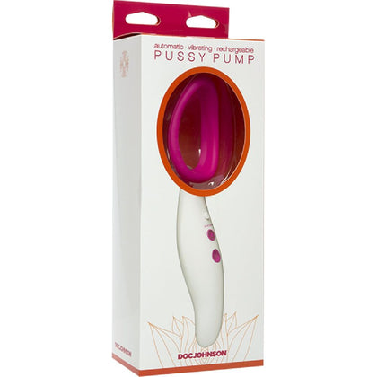 Introducing the SensaPleasure™ Automatic Vibrating Rechargeable Pussy Pump - Model SVP-5000: The Ultimate Pleasure Enhancer for Women - Experience Unparalleled Sensation and Intense Arousal - Luxurious Rose Gold