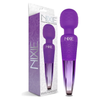 Introducing the Nixie Rechargeable Wand Massager - Purple Ombre Metallic: A Luxurious Pleasure Companion for All Genders and Sensational Stimulation in Style - Adult Naughty Store