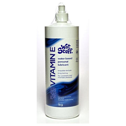 Wet Stuff Vitamin E Water-Based Lubricant - The Ultimate Pleasure Enhancer for Intimate Moments - Model X1 - Unisex - Long-Lasting Formula for Enhanced Pleasure - Transparent
