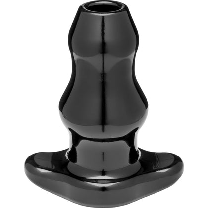 Introducing the Clear Tunnel Plug Double Medium - The Ultimate Unisex Anal Pleasure Toy