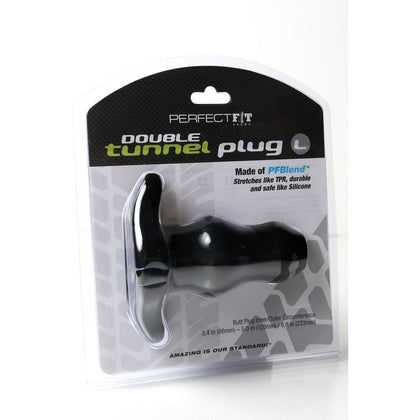 Introducing the Clear Tunnel Plug Double Large - The Ultimate Unisex Anal Pleasure Toy for Mind-Blowing Sensations