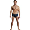 Male Power Radical Line Print Zipper Short - Unleash Your Sensuality with Style and Comfort