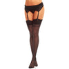 Glamory Plus Delight 20 Sheer Backseam Stockings - Sensual Black