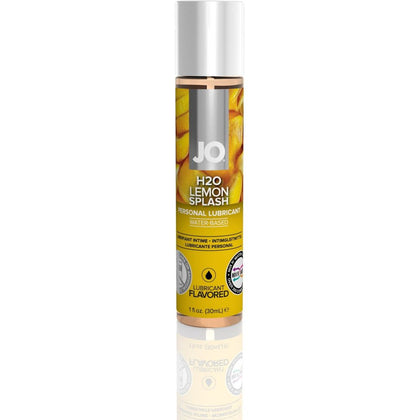JO H2O Flavored 1 Oz / 30 ml Tropical Passion Water-Based Personal Lubricant - Sensual Pleasure Enhancer for Men and Women - Silky Smooth Texture - Delicious Tropical Passion Flavor - Vibrant and Exciting Red Color