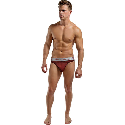 Male Power Panel Thong - Sensuous and Supportive Men's Erotic Underwear for Exquisite Pleasure - Black - Adult Naughty Store