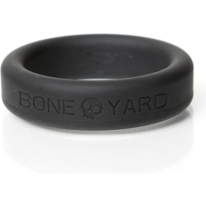 Boneyard Silicone Ring 35mm - Premium Men's Cock Ring for Enhanced Pleasure - Black - Adult Naughty Store