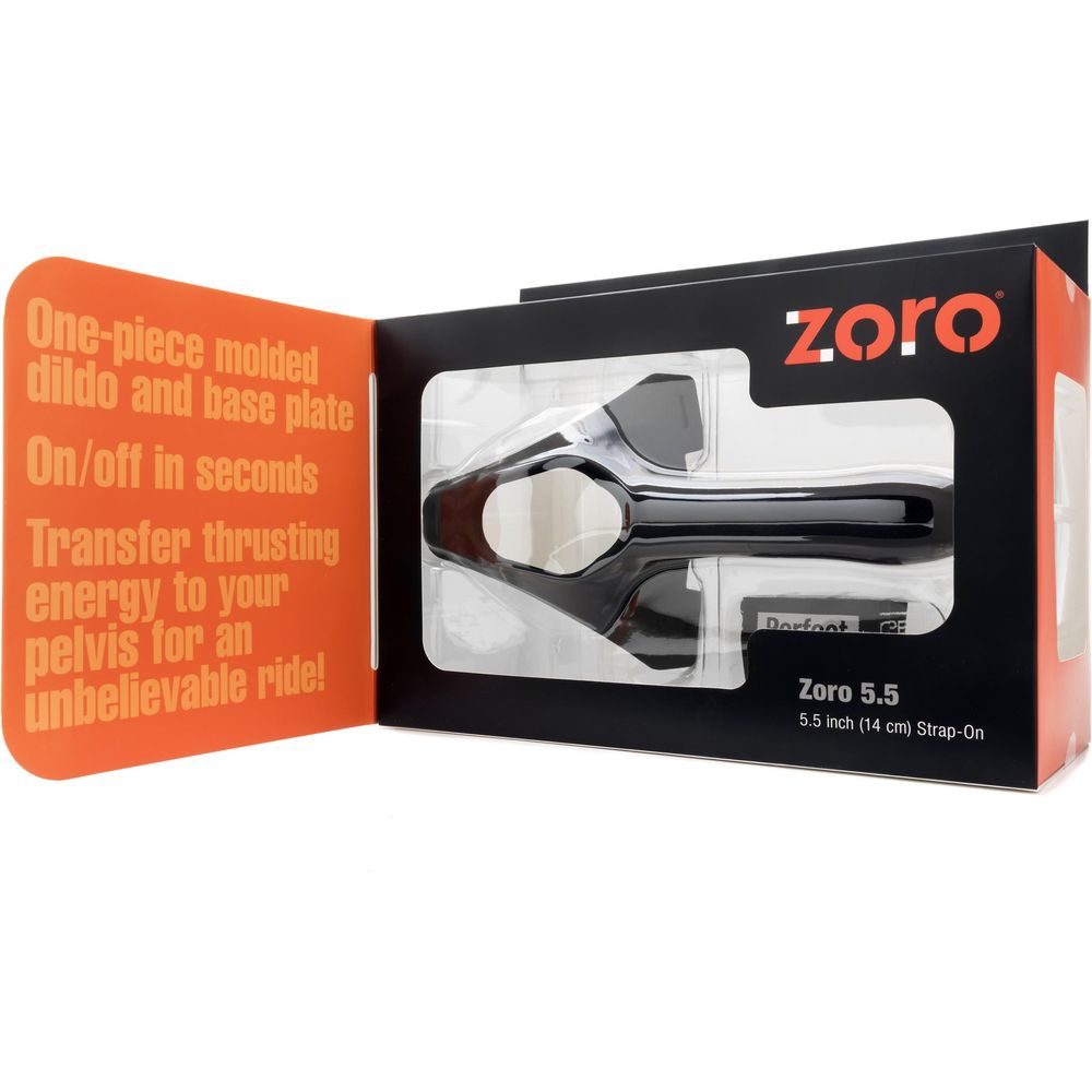 Zoro 5.5in Black Silicone Strap-On Dildo for Intimate Pleasure and Control - Model X123, Women's Pleasure, Black