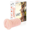 SensaPleasure Masturbator Lady - Model X100: Realistic Vagina Pleasure Toy for Men - Flesh - Adult Naughty Store