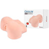 Real Hip Olivia - Premium TPR Dual Pleasure Sex Toy for Women - Model OLV-26 - Vaginal and Anal Stimulation - Flesh Color