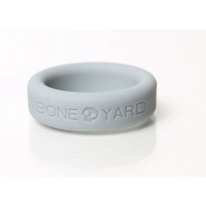 Boneyard Silicone Ring 30mm Grey - Premium Comfort Fit Cock Ring for Men - Enhance Pleasure and Performance