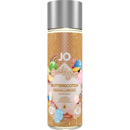 JO H2O Butterscotch Lubricant - 2 floz / 60 ml - Pleasure Enhancing Lubricant for All Genders - Indulge in Sensual Delights with this Tempting Butterscotch Flavored Lubricant