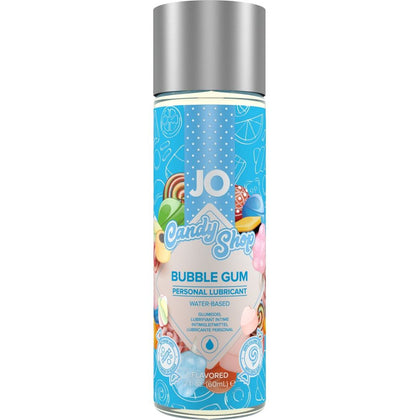 JO H2O Bubblegum Lubricant 2oz/60ml - Water-Based Intimate Lubricant for Enhanced Pleasure - Gender-Neutral - Bubblegum Pink