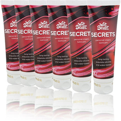Experience Ultimate Sensation with Wet Stuff Secrets Secrets 500 Sorbolene Cream Lubricant for Unisex Intimate Pleasure - Satin Texture