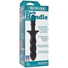 Introducing the Sensual Pleasure Vac-U-Lock™ Black Handle Strap-On Kit - Model VUL-BH-001 - For Him and Her, Designed for Ultimate Pleasure and Exploration, in Alluring Black