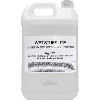 Introducing Wet Stuff Lite - Water-Based Lubricant for Sensitive Women - Cooling, Non-Sticky Formula - 100ml Bottle - Enhances Intimacy and Comfort - Clear