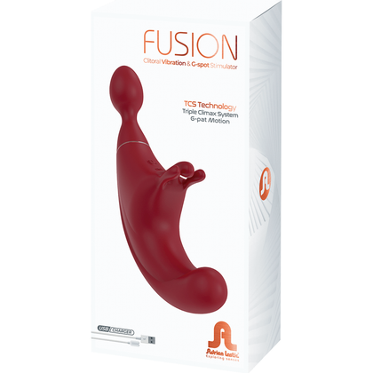 Adrien Lastic Fusion Triple Stimulation Massager - Model FL-9000 - For Women - Clitoral, G-Spot, and Wand Pleasure - Luxurious Rose Gold