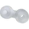SilaSkin Cock And Ball Clear - Dual Pleasure Enhancer for Men - Model X123 - Transparent