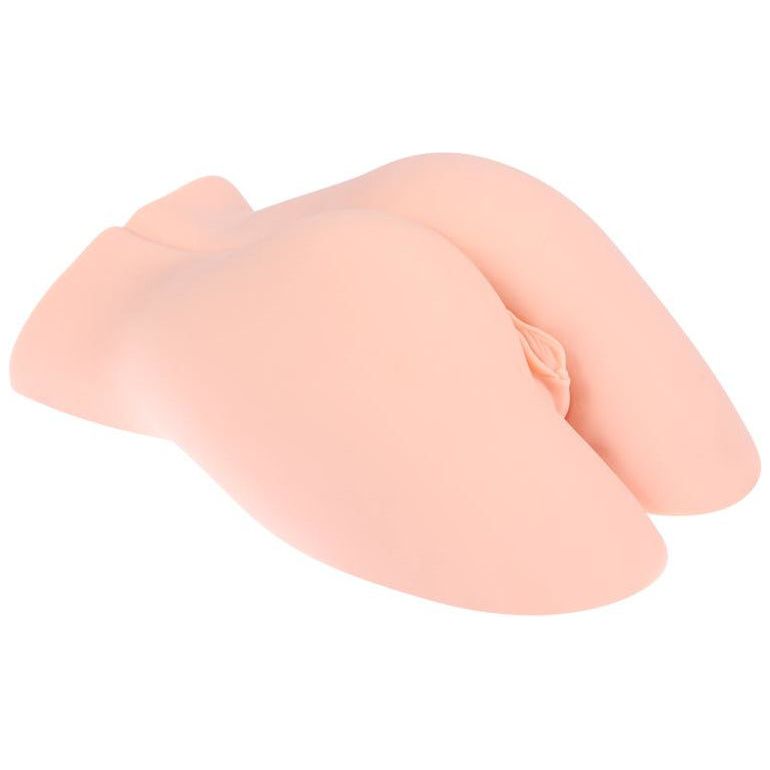 Real Pleasure 1:1 Dual Pleasure Silicone Hip for Women - Model RH-1001 - Vaginal and Anal Openings - Lifelike Skin Tone