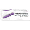 Shibari Deluxe Mega Wireless 28X Purple USB Rechargeable Vibrating Massager for Powerful and Pleasurable Stimulation