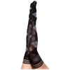 Kix'ies Kimmie Size D Argyle Thigh-High Stockings - The Ultimate Fall Fashion Statement for Plus Size Women - Adult Naughty Store