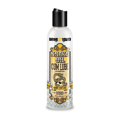 Boneyard Snake Oil Cum Lube - The Ultimate Pleasure Experience for All Genders - 8.8oz/260ml - Intense, Authentic, and Long-Lasting - Hybrid Blend of Water and Silicone-Based Lubricants - Discreet Packaging