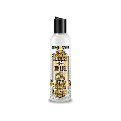 Boneyard Snake Oil Cum Lube - Intense Pleasure Hybrid Lubricant for All Genders, Delivers Realistic Sensations, 2.3oz/68ml, Creamy White