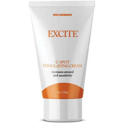 Excite - C-Spot Stimulating Cream - Model C2 - Female - Clitoral Stimulation - 2 oz - Pink