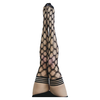 Kix'ies Cassandra Size A Layered Fence Net Thigh-Highs: The Ultimate Statement Piece for Sensual Style and All-Day Comfort - Adult Naughty Store